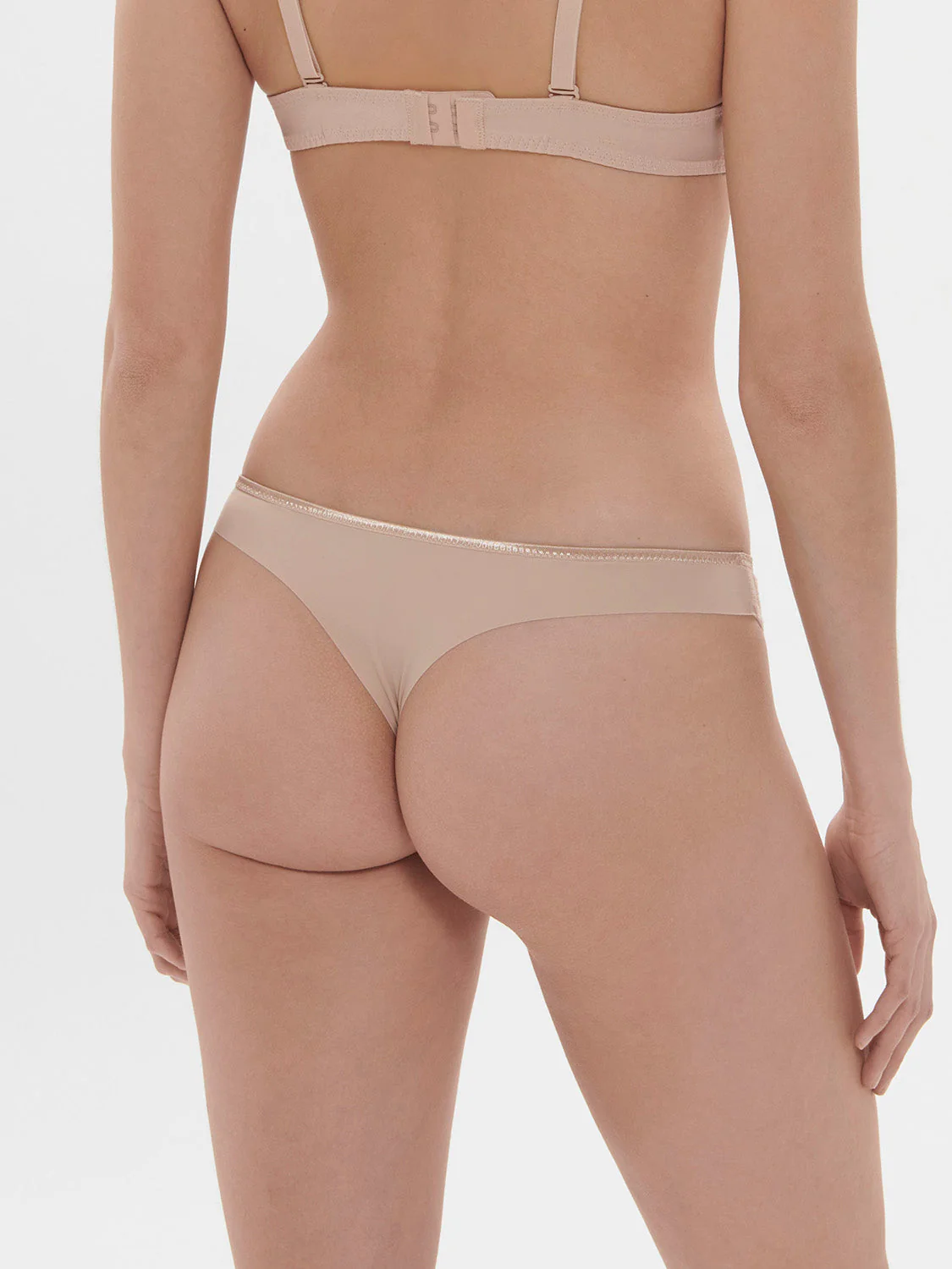 Cotton thong - Peau rosée - Image 2