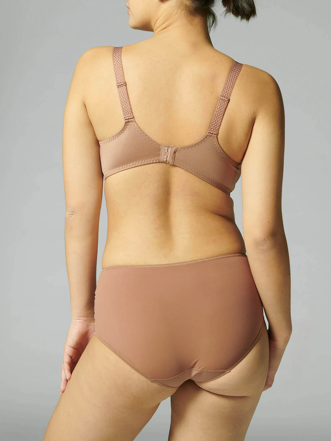 Full cup support bra - Coco brown - Image 4