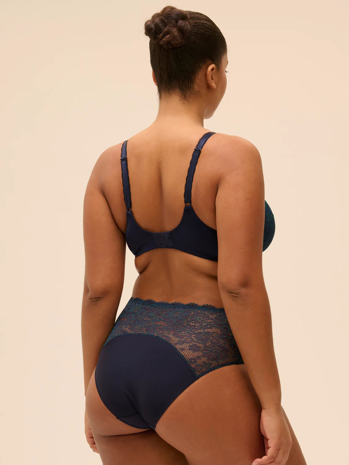 Full cup support bra - Sapphire - Image 6