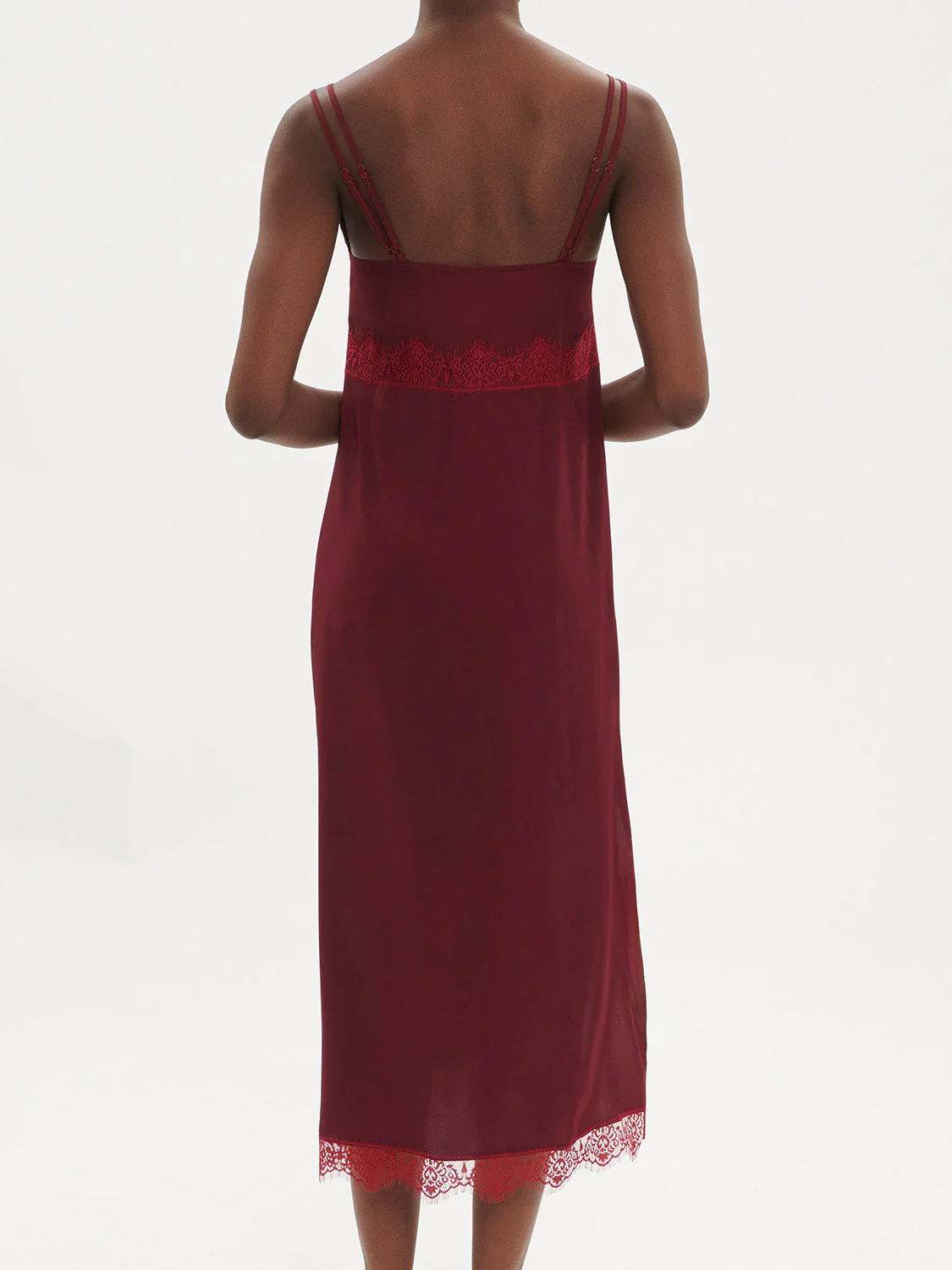 Long Nightdress - Spinel Red - Image 2