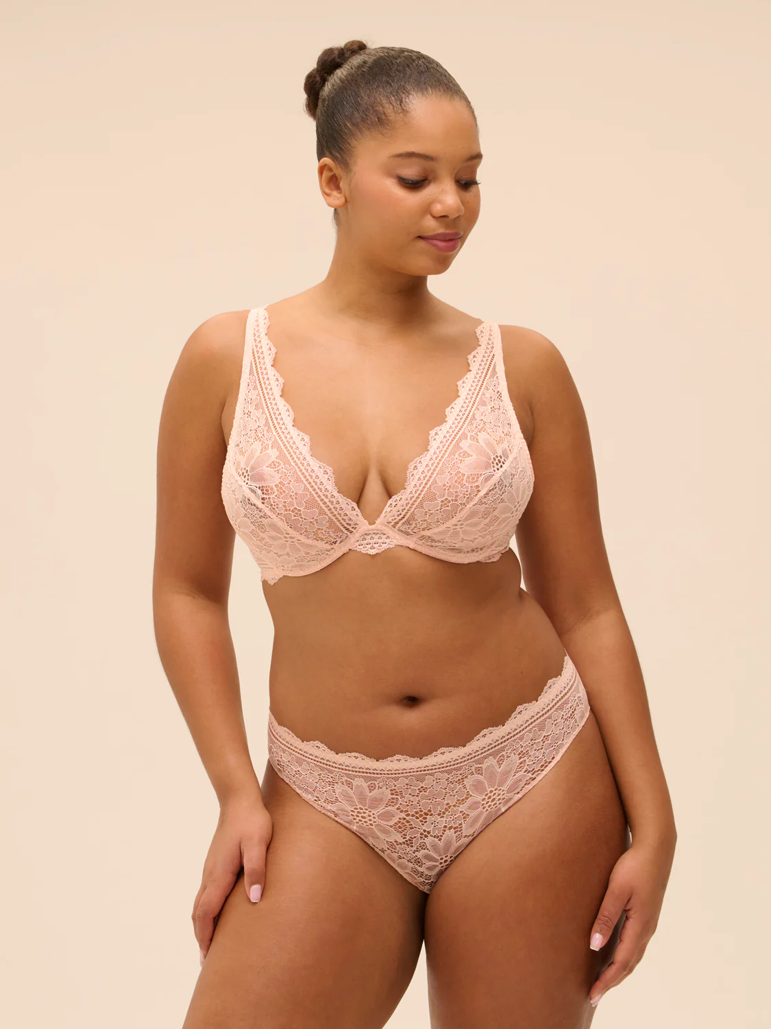 Triangle bra - Petal Powder - Image 12